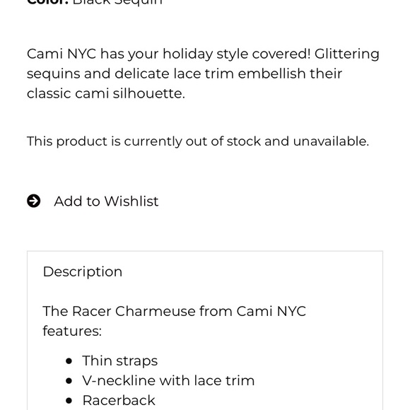 Cami NYC Tops Cami Nyc Sequin Top Poshmark